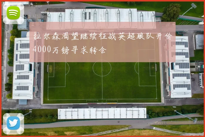 拉尔森渴望继续征战英超狼队开价4000万镑寻求转会